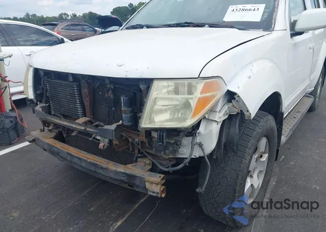 2007 Nissan Pathfinder Se из США, поврежденный, VIN 5N1AR18W67C607548